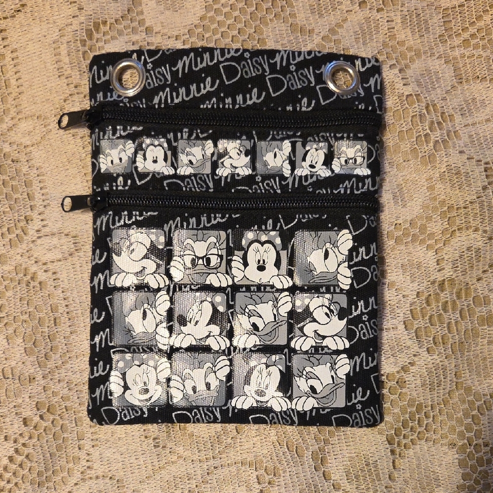 Disney Black and White Minnie Mouse Kids Bag